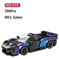 ✨MCL Saber Đồ Chơi Lắp Ráp Mô Hình 390Chi Tiết Reobrix Car Siêu Xe Lắp Ghép Xếp Hình