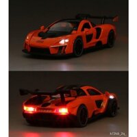 McLaren P1 kim loại xe thể thao mô hình mô phỏng Bugatti hợp kim xe đua mô hình xe đồ chơi trẻ em cậu bé