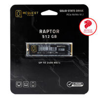 MCQuest RAPTOR 512GB – NVMe PCIe Gen 3×4 SSD