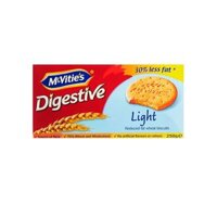 McVitie's Digestive Light Wheat Biscuits Bánh Quy Nguyên Cám Ít Béo 250g