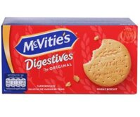 McVitie's Digestive Original Wheat Biscuits Bánh Quy Nguyên Cám Truyền Thống 250g