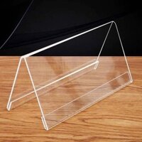 MD8550, Combo 10-50 cái 6x20cm, Kệ mica chức danh, bảng tên học sinh, menu mica chữ A 2 mặt, bảng giá, tên sản phẩm