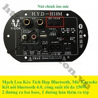 MDL254 Mạch Loa Kéo Tích Hợp USB-TF Lossless, Bluetooth, Micro Karaoke 150W