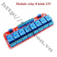 MDL266 Module Relay 8 Kênh 12VDC Kích Mức Cao Thấp