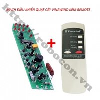 MDL317 Bộ Mạch Điều Khiển Quạt Cây Vinawind Kèm Remote
