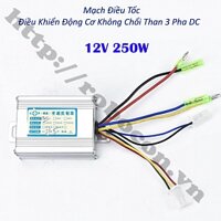 MDL368 Mạch Điều Tốc 12V 250W Điều Khiển Động Cơ Không Chổi Than 3 Pha DC