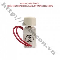 MDL380 Dimmer chiết áp điều khiển đèn thiết bị chiếu sáng âm tường 220V 1000W
