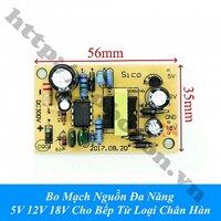 MDL427 Bo Mạch Nguồn Đa Năng 5V 12V 18V Cho Bếp Từ Loại Chân Hàn
