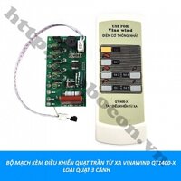 MDL448 BỘ MẠCH KÈM ĐIỀU KHIỂN QUẠT TRẦN TỪ XA VINAWIND QT1400-X LOẠI QUẠT 3 CÁNH