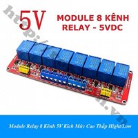 MDL466 Module Relay 8 Kênh 5V Kích Mức Cao Thấp Hight/Low