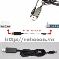 MDL58 Module Cáp chuyển đổi USB 5V DC sang nguồn DC 12V