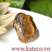 MDMH02 Mặt Rùa Đá Mắt Hổ