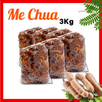 Me chua 3kg - nấu canh chua, me thô, sốt me - 6cục 500g/cục