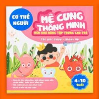 Mê Cung Thông Minh Cơ Thể Người Rèn Khả Năng Tập Trung Cho Trẻ 4-10 tuổi Sách thiếu nhi phát triển tư duy cho bé