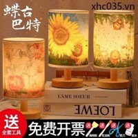 Mẹ Handmade Tự Làm Hoa Khô Đèn Bàn Làm Chất Liệu Gói Nổi Đèn Bàn Xương Bướm Bart W Bấm Hoa Đèn Bàn Quà Tặng