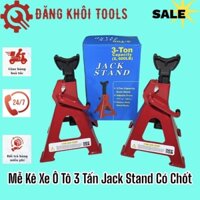 Mễ Kê Xe Ô Tô 3 Tấn Jack Stand, Chân Kê Chữ A Có Chốt An Toàn