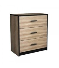 ME LIVING Tủ 3 ngăn kéo bằng gỗ ép Thái Lan SMART W59XD39XH71.5cm màu gỗ sồi