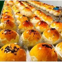 {Mẹ Tom} Sỉ thùng bự 2,5kg bánh pía trứng muối tan chảy bùi béo Lava Custard