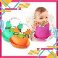 [Mẹ và bé]Set 2 Yếm máng silicon ăn dặm chống bẩn cho bé [Mẹ][bé]