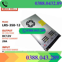 MEAN WELL Bộ Điều Chỉnh Nguồn Điện LRS-350-12 DC12V 29A