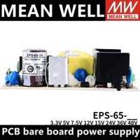 Mean WELL EPS-65-3.3 EPS-65-5 EPS-65-7.5 EPS-65-12 EPS-65-15 EPS-65-24 EPS-65-36 EPS-65-48 Khung Mở PCB Chuyển Đổi Nguồn Điện