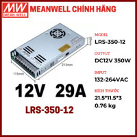 Meanwell LRS-350-12, Nguồn Meanwell, 350W 12V 29A, Nguồn 12V 29A, Bảo Hành Chính Hãng Meanwell