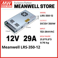 Meanwell LRS-350-12, Nguồn Meanwell, 350W 12V 29A, Nguồn 12V 29A, Bảo Hành Chính Hãng Meanwell