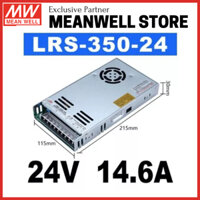 Meanwell LRS-350-24, Nguồn Meanwell,  350W 24V 14.6A, Nguồn 24V 16.6A, Bảo Hành Chính Hãng