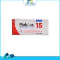 Mebilax Meloxicam 15mg DHG Hậu Giang (H/20v)