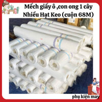 Mếch giấy ô ,con ong 1 cây Nhiều Hạt Keo (cuộn 68M)