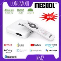 Mecool KM2 Android Tv Box Toàn Năng, Netflix, 4KHDR, Dobly Audio