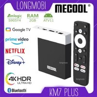 Mecool KM7 Plus S905Y4 ATV11, Cài Sẵn App Hỗ Trợ Netflix, 4KHDR, Model 2023