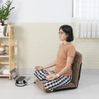Medi 360 Nâu - Ghế thiền, ghế bệt tatami, ghế bệt tựa lưng cao cấp chịu lực tùy chỉnh 6 góc