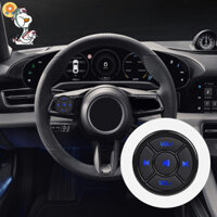 Media Button BT5.0 Remote Control Car Steering Wheel Remote Controller for Music Playback Selfie Compatible with Android iOS Devices JP2HY
