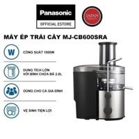 Media  Máy ép trái cây Panasonic MJ-CB600SRA-Ép nhanh nghiền kiệt với mâm xay 100% kim loại
