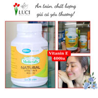 Medicrafts Natural Vitamin E 400 IU - Bí Quyết Cho Làn Da Rạng Rỡ & Sức Khỏe Toàn Diện