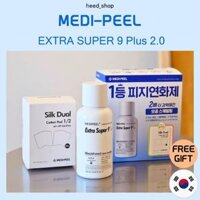 [Medipeel] Dung dịch chăm sóc mụn đầu đen Extra Super 9 Plus 2.0 250ml + Miếng bông 40 chiếc