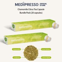 【MEDIPRESSO OFFICE 】 Chamomile Citrus Tea Capsule Bundle Pack (20 capsules)