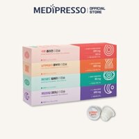 【MEDIPRESSO OFFICE 】 Nespresso Compatible Healthy Pleasure Capsule Tea - Medipresso 4 Flavors Pomegranate Collagen Flat peach Kombucha Marigold Bilberry Chamomile Theanine