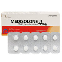 Medisolone 4mg chống viêm khớp, lupus ban đỏ, hen phế quản