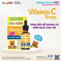 MediUSA Vitamin C Drops 30ml