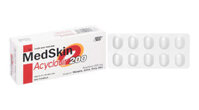 MedSkin Acyclovir 200 điều trị các trường hợp nhiễm Herpes
