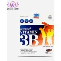 MEDSTAND VITAMIN 3B POWER - giúp bổ sung vitamin nhóm B (B1,B6,B12) thực phẩm bảo vệ sức khỏe cho cơ thể