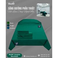 MedW Green Hunter Surgical Bed Sheet Săng Ga Giường Phẫu Thuật Xanh Lá Phẫu Thuật, Ga Giường Phẫu Thuật Bệnh Nhân
