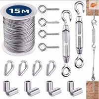 Meet 1 Bộ Dây Đa Năng Dây Cáp Inox Dây Lều Treo VN