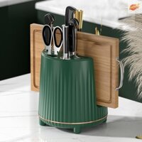 Meet 1 Giá Đỡ Dao Xoay, Dụng Cụ Giá Đỡ Dao Kéo Thìa Đũa Nĩa Đựng Đồ Tổ Chức Đa Năng Nhà Bếp Lưu Trữ VN