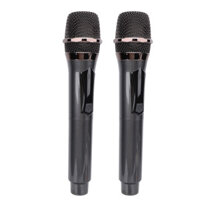 [Meet] 2 Chiếc Micro Không Dây Giảm Tiếng Ồn 2.4G Bộ Micro Động Cầm Tay Có Đầu Thu Cho Karaoke Hát Bài Giảng