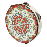 [Meet] Tambourine Trẻ Em Người Lớn Cầm Tay Trống Nhạc Cụ Gõ Giáo Dục 8in Cho Tiệc KTV
