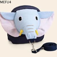 MEFU4 Thiết thực Di động Chống trượt Thắt lưng dài Chống thất lạc Vải bố Du lịch Đai tập đi cho bé Toddler Đi Bộ Túi Dây Đeo Dây đai trẻ em Dây Xích trẻ em