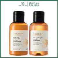 [MEGA 4.4 |19h-20h] Combo Cocoon Sữa Rửa Mặt Tặng Nước Hoa Hồng Từ Nghệ Hưng Yên Hasaki Sản Phẩm Chính Hãng